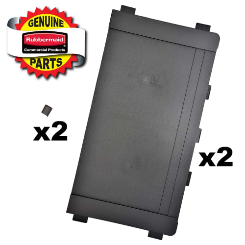 Rubbermaid Back Panel Kit For Full Size Housekeeping Carts